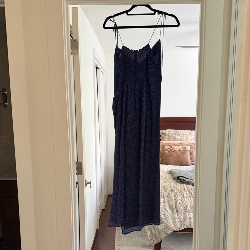 Reformation Kourtney Tie Strapless Dress - size 12 - Picture 6 of 9